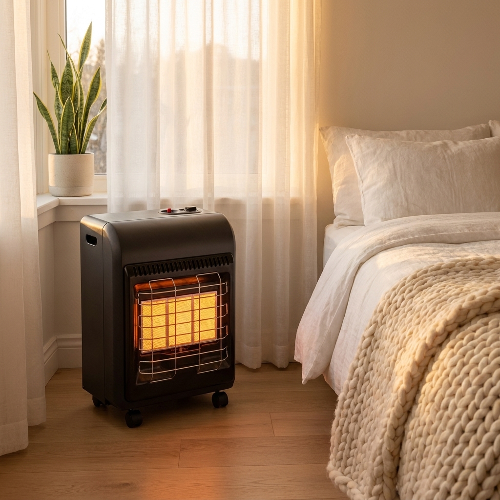 Bedroom Winter Scene